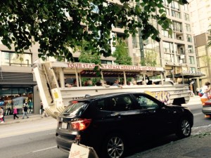 Tourists on the Duck